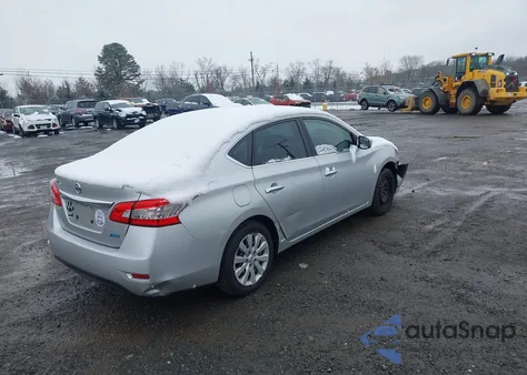 2014 Nissan Sentra S from USA, damaged, VIN 3N1AB7APXEY253622